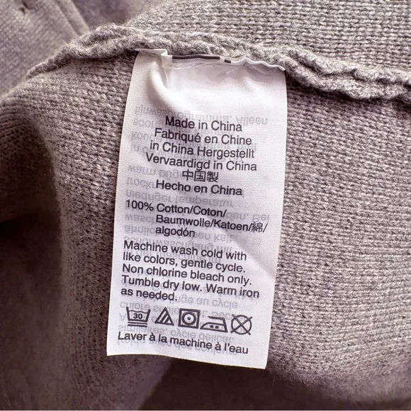 J. Crew Mercantile Light Gray Women's Sweater Blazer XXL - Picture 9 of 13